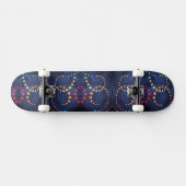 Farbiges Muster Skateboard (Horizontal)