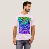 Farbiges Muster T-Shirt (Vorne ganz)