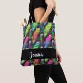 Farbiges Muster Tasche (Von Nahem)