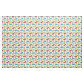 Farbiges Muster von Papierflugzeugen Stoff (Fat Quarter (45,7 x 55,9 cm))