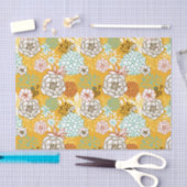 Farbiges Musterteppichpapier des Herbstes Seidenpapier (Handwerk)