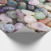 Farbiges Natursteine-Umschlagpapier Geschenkpapier (Ecke)