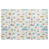 Farbiges nautisches Muster Stoff (Fat Quarter (45,7 x 55,9 cm))