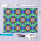 Farbiges Neon Daisy Tissue Paper Seidenpapier (Handwerk)