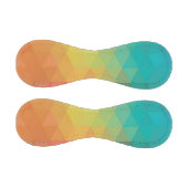 Farbiges Neon-Glas-Muster Baseball (Paneele)