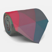 Farbiges Neon-Glas-Muster Krawatte (Gerollt)