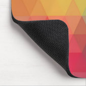 Farbiges Neon-Glas-Muster Mousepad (Ecke)