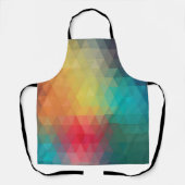 Farbiges Neon-Glas-Muster Schürze (Vorderseite)
