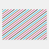 Farbiges Niedliches Cupcakes-Muster Geschenkpapier Set (Vorderseite 2)