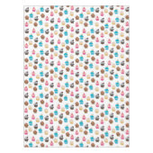 Farbiges Niedliches Cupcakes-Muster Tischdecke (Vorderseite)