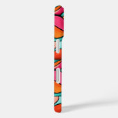 Farbiges Niedliches Retro-Muster Case-Mate iPhone Hülle (Rückseite / Rechts)