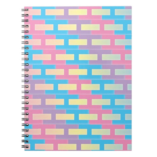 Farbiges Notebook Notizblock (Vorderseite)