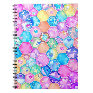 farbiges Notizbuch Notizblock
