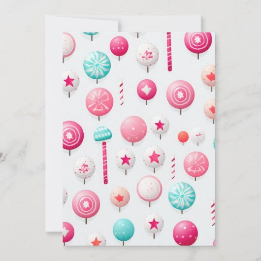 Farbiges Nutcracker Weihnachtsbaum-Party Einladung (Rückseite)