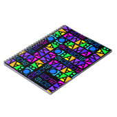 Farbiges OBAMA 2012-Notebook Notizblock (Linke Seite)