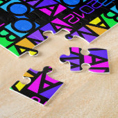 Farbiges OBAMA 2012-Rätsel Puzzle (Seite)