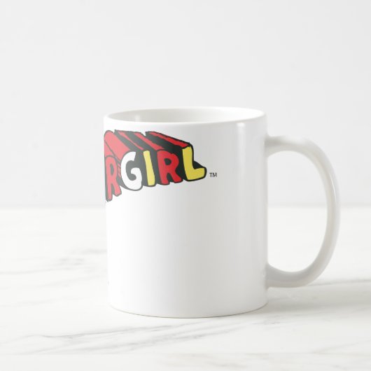 Farbiges Obergirl-Logo Kaffeetasse (Rechts)