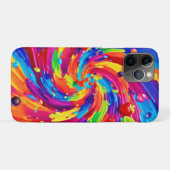 Farbiges Obst Vortex Case-Mate iPhone Hülle (Rückseite (Horizontal))