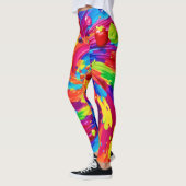 Farbiges Obst Vortex Leggings (Links)