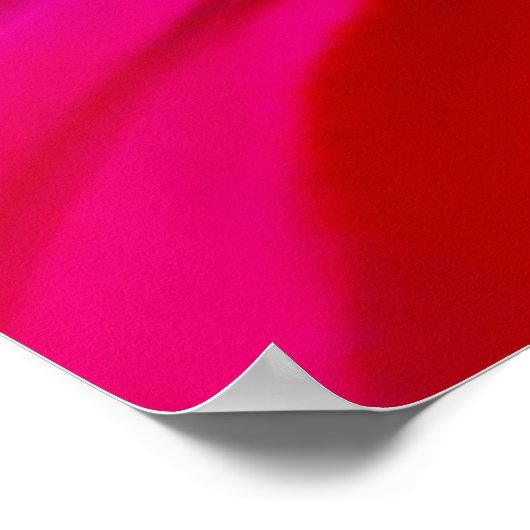 Farbiges Obst Vortex Poster (Ecke)