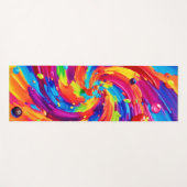 Farbiges Obst Vortex Yogamatte (Vorderseite (Horizontal))