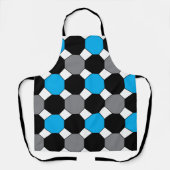 Farbiges Octagon Geometric Muster Schürze (Vorderseite)