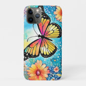 Farbiges Octopus View Design Case-Mate iPhone Hülle (Rückseite)