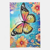 Farbiges Octopus View Design Geschirrtuch (Vertikal)