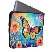 Farbiges Octopus View Design Laptopschutzhülle (Vorne Rechts)