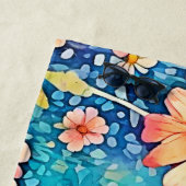 Farbiges Octopus View Design Strandtuch (Beispiel)