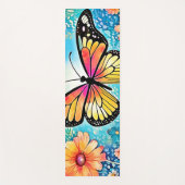 Farbiges Octopus View Design Yogamatte (Vorderseite)