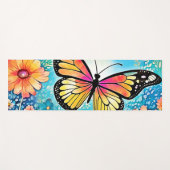 Farbiges Octopus View Design Yogamatte (Vorderseite (Horizontal))