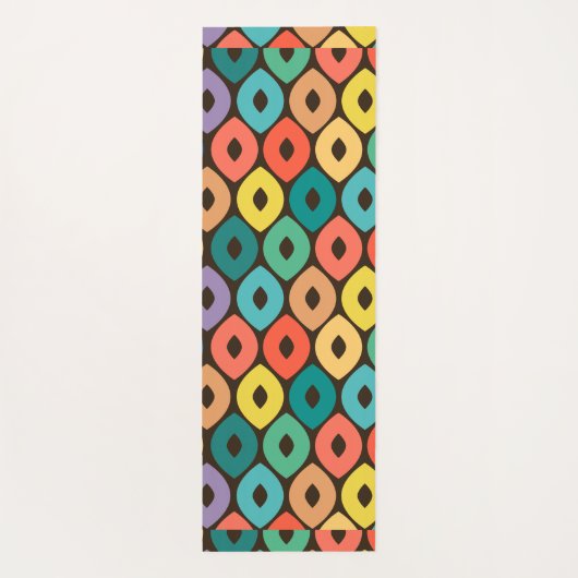 farbiges Ogee Yogamatte (Rückseite)