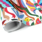 Farbiges optomisches Papier Geschenkpapier (Rolleneckpunkt)