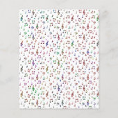 Farbiges Origamipapier (Rückseite)