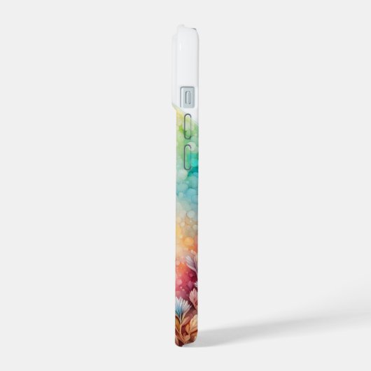 Farbiges Osterei iPhone 15 Hülle (Linke Seite)