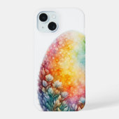 Farbiges Osterei iPhone 15 Hülle (Rückseite)