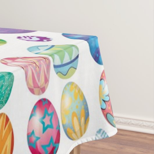 Farbiges Ostereier Muster Tischdecke (Beispiel)