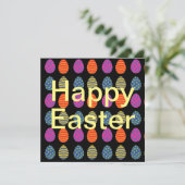 Farbiges Ostereiermuster (Stehend Vorderseite)