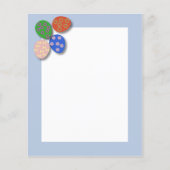 Farbiges Ostereierpapier (Vorderseite)