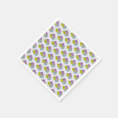 Farbiges Ostereispapier Serviette (Ecke)