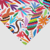 Farbiges Otomi-Papiertuch Seidenpapier (Detail)