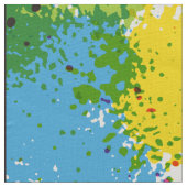 Farbiges Paintball-Design Stoff (Nahaufnahme)