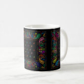 Farbiges Paisley Design Kaffeetasse (VorderseiteRechts)