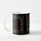 Farbiges Paisley Design Kaffeetasse (Links)