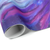 Farbiges Papageienpapier Geschenkpapier (Rolleneckpunkt)