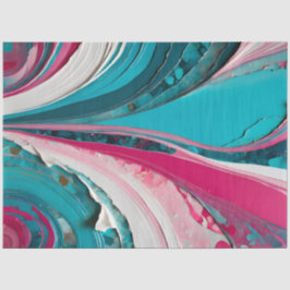 Farbiges Papier Collage Art Tissue Paper