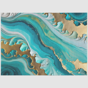 Farbiges Papier Collage Art Tissue Paper
