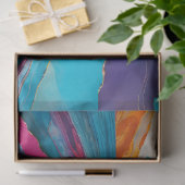 Farbiges Papier Collage Art Tissue Paper (Geschenk)