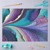 Farbiges Papier Collage Art Tissue Paper (Basteln)